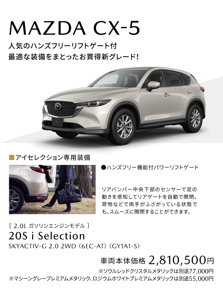 CX-5アイセレクション