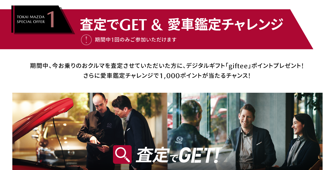 査定でGET
