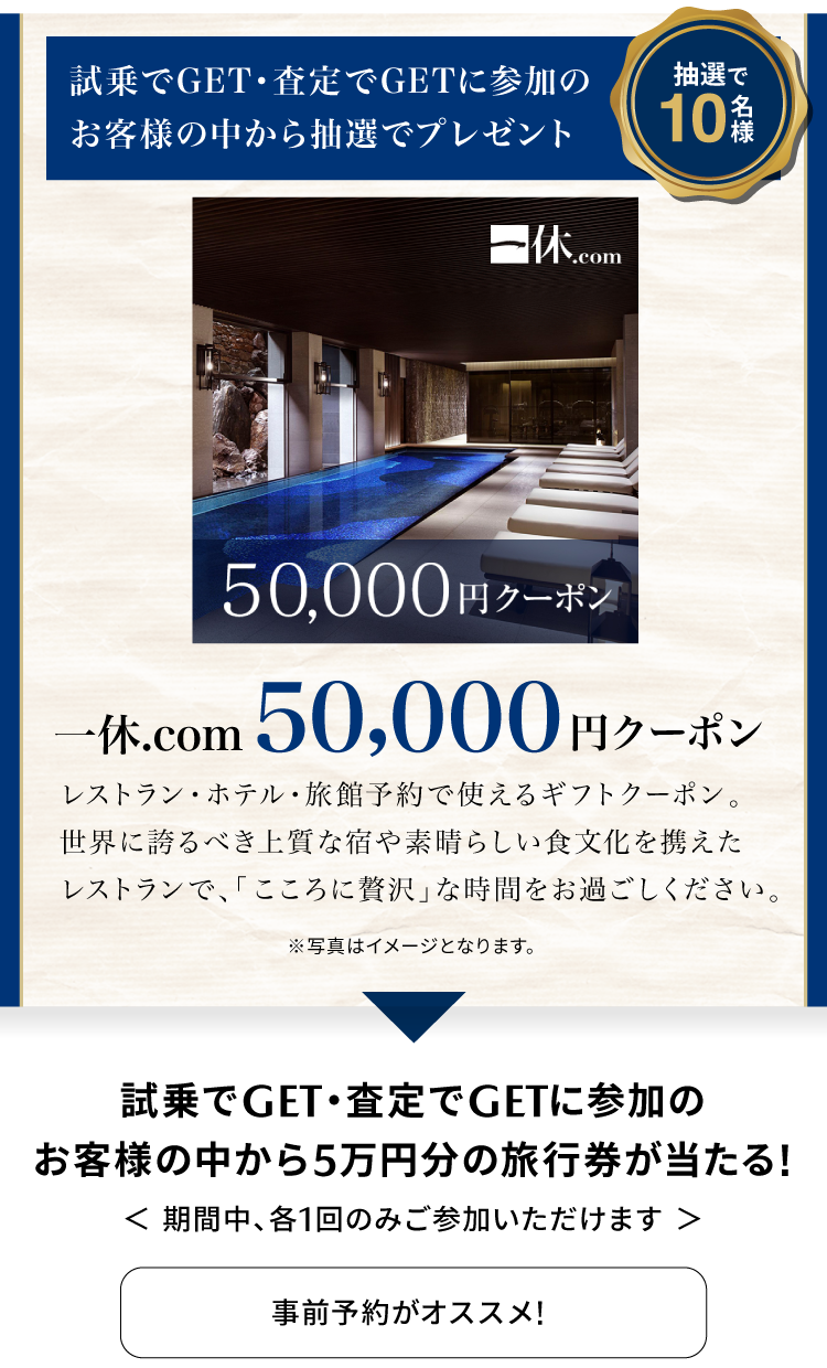 一休.com5万円分ギフトチケット