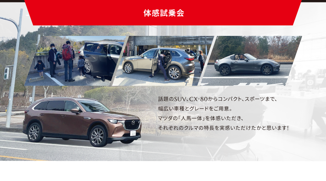 体感試乗会