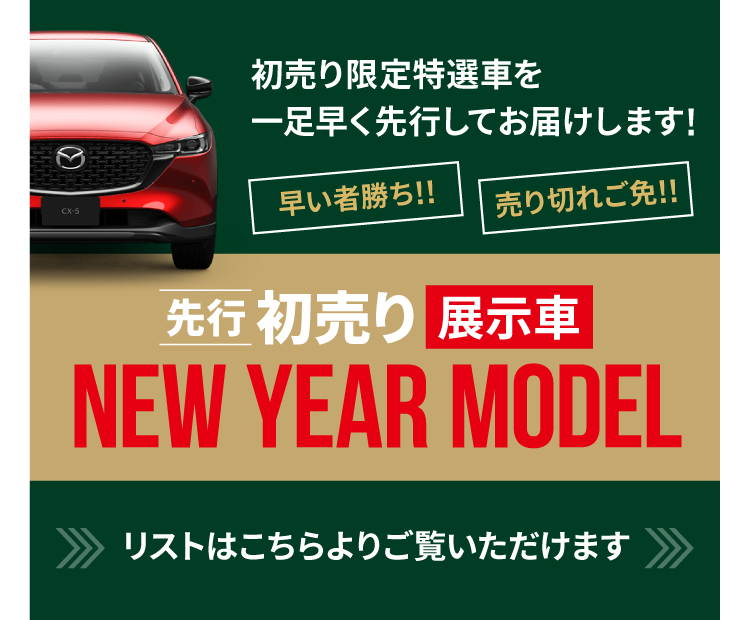 NEW YEAR MODEL リストはこちらより
