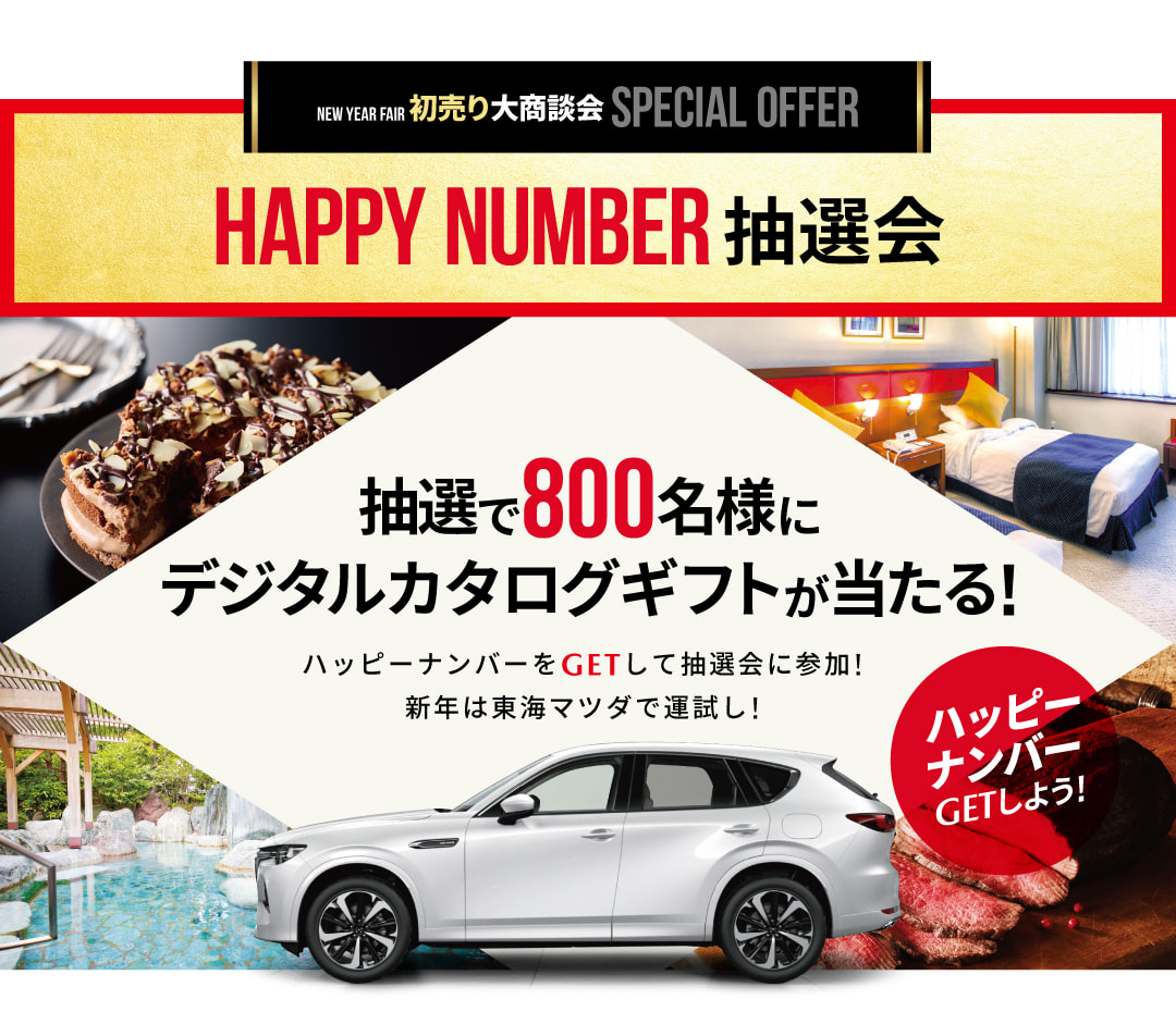 ハッピーナンバー抽選会