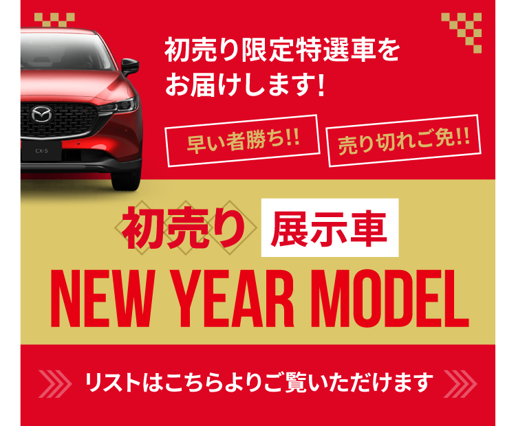NEW YEAR MODEL リストはこちらより
