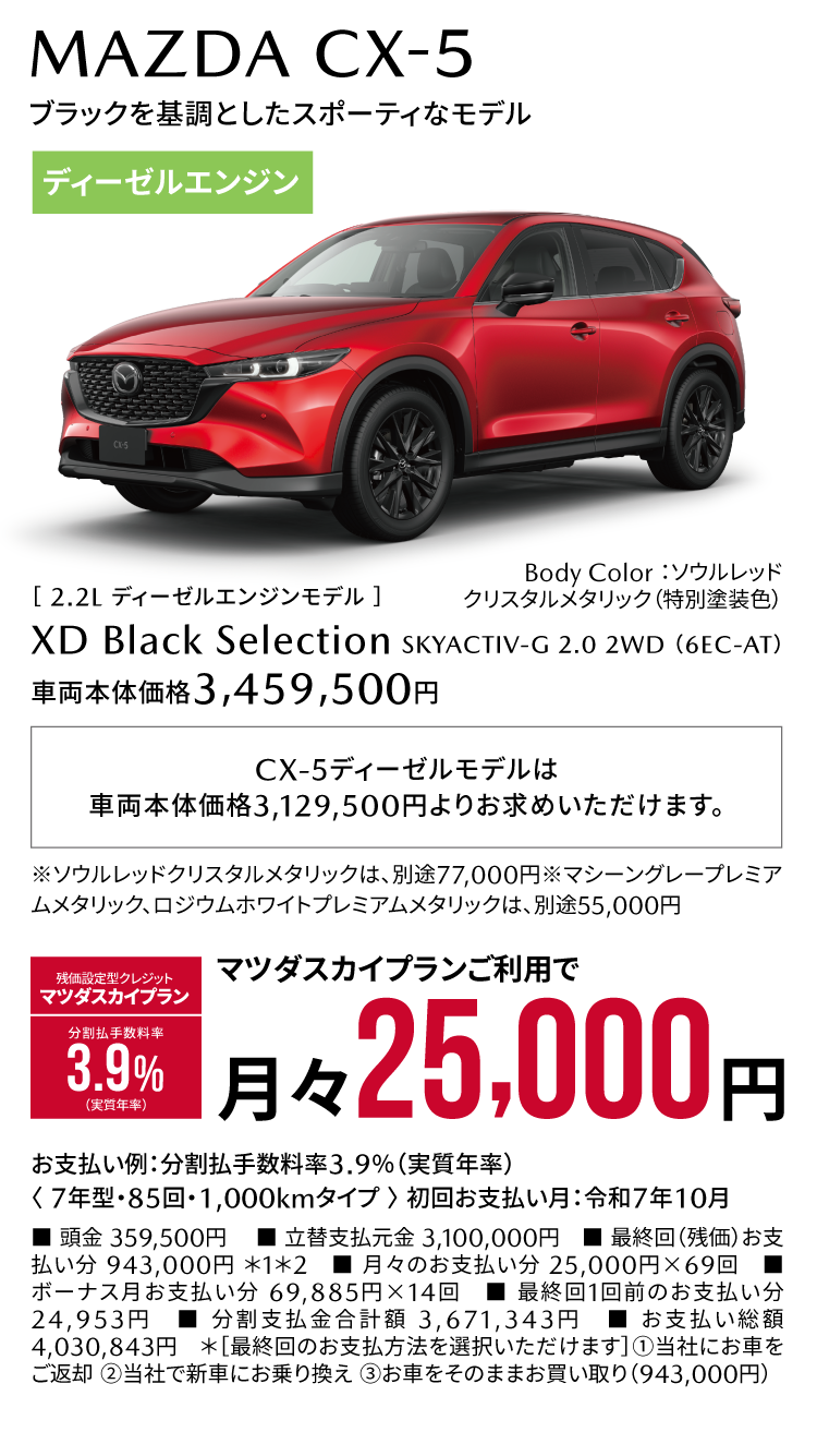 MAZDA CX-5 ディーセルエンジン